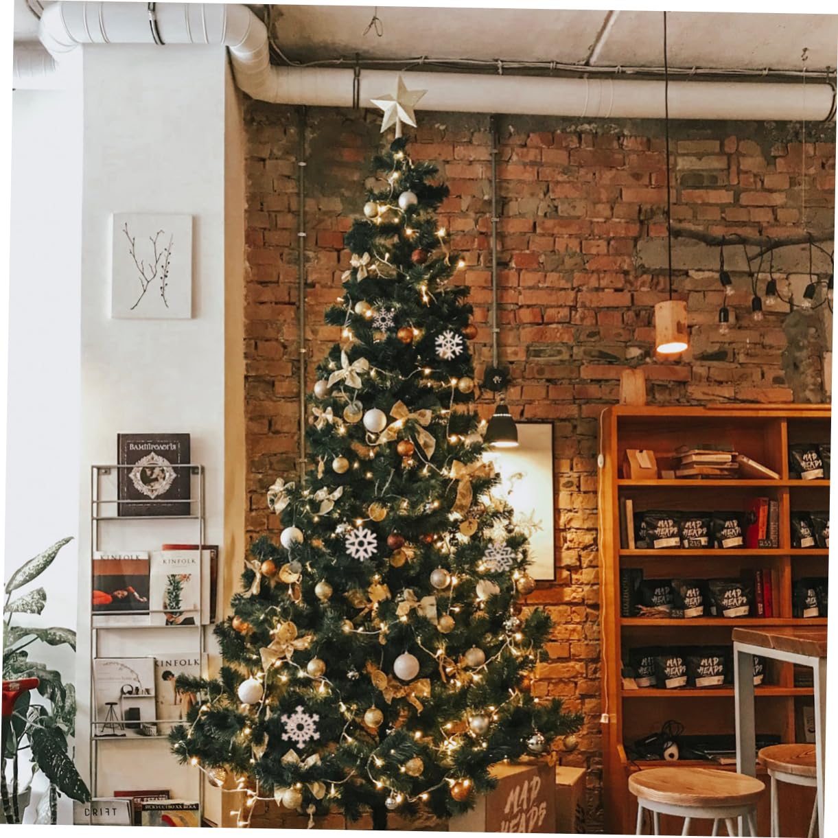SEWACC 3sets Frohe Weihnachten Decor Schneeflocke Hängende Dekoration Für Fenster Weihnachten Baum Party 80 Stücke * 3