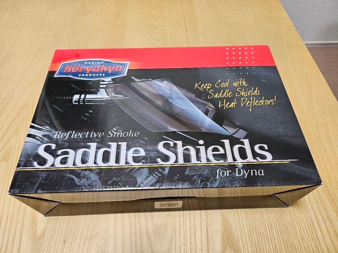 クリアキンハーレーダイナ用サドルシールド(スモークミラー)品番