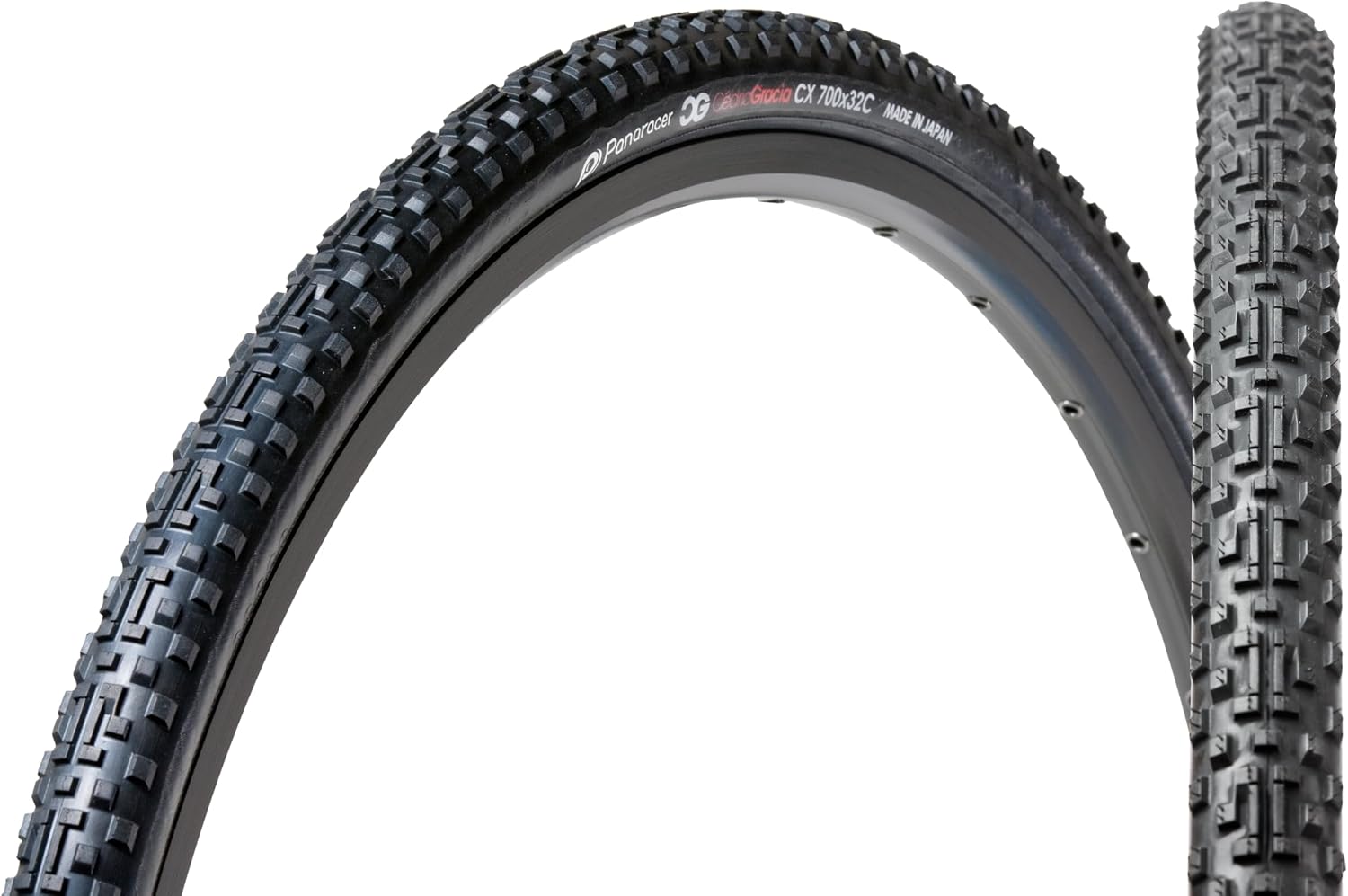 Panaracer CGCX F732BAX-CG Clincher Tire, 700 x 32C, Black (for Cyclocross Bikes/Cycloclocross)