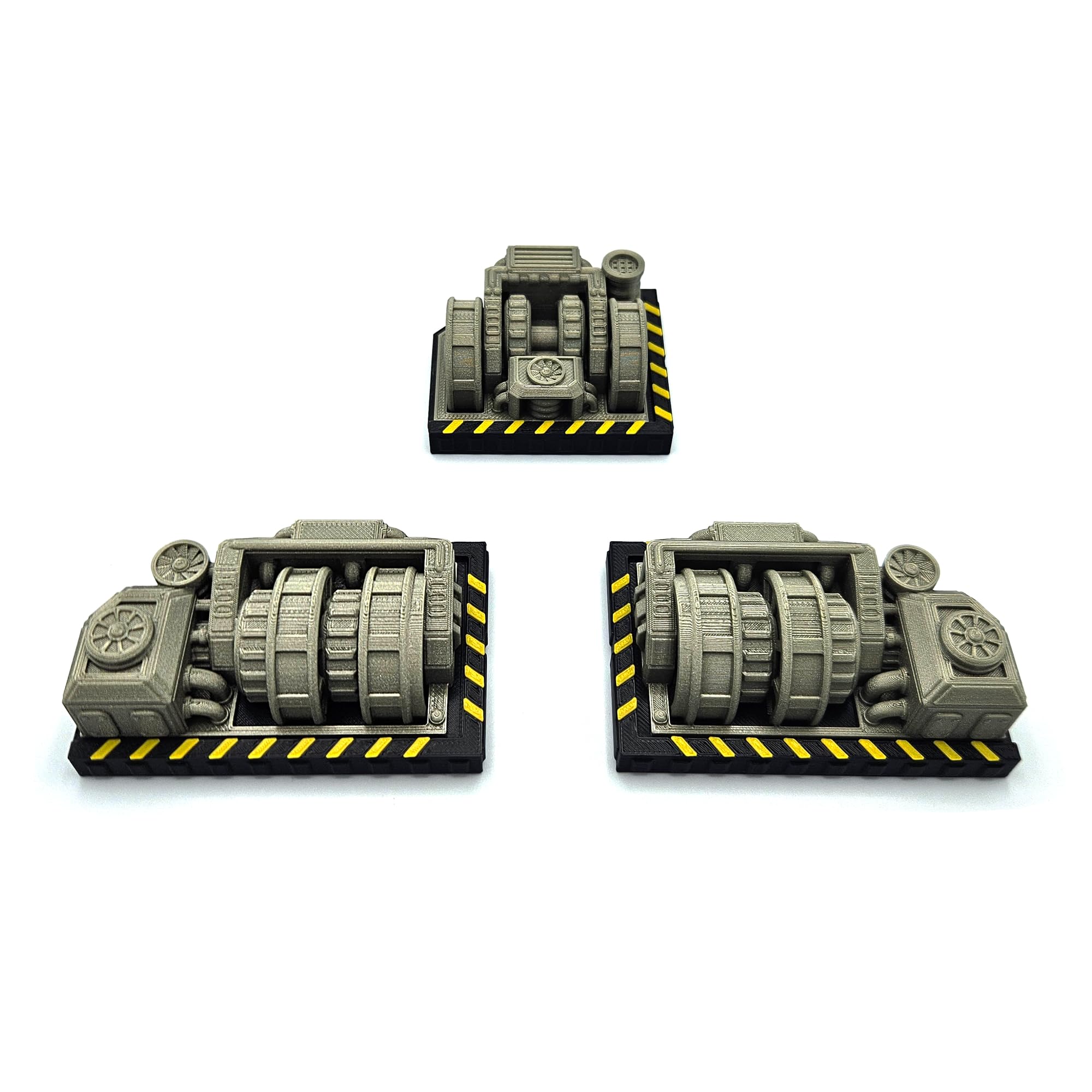 Engines for Nemesis - Pack of 3 Board Game Accessories and 3D Expansions, Black, 15 cm x 10 cm x 22 cm - Image 2