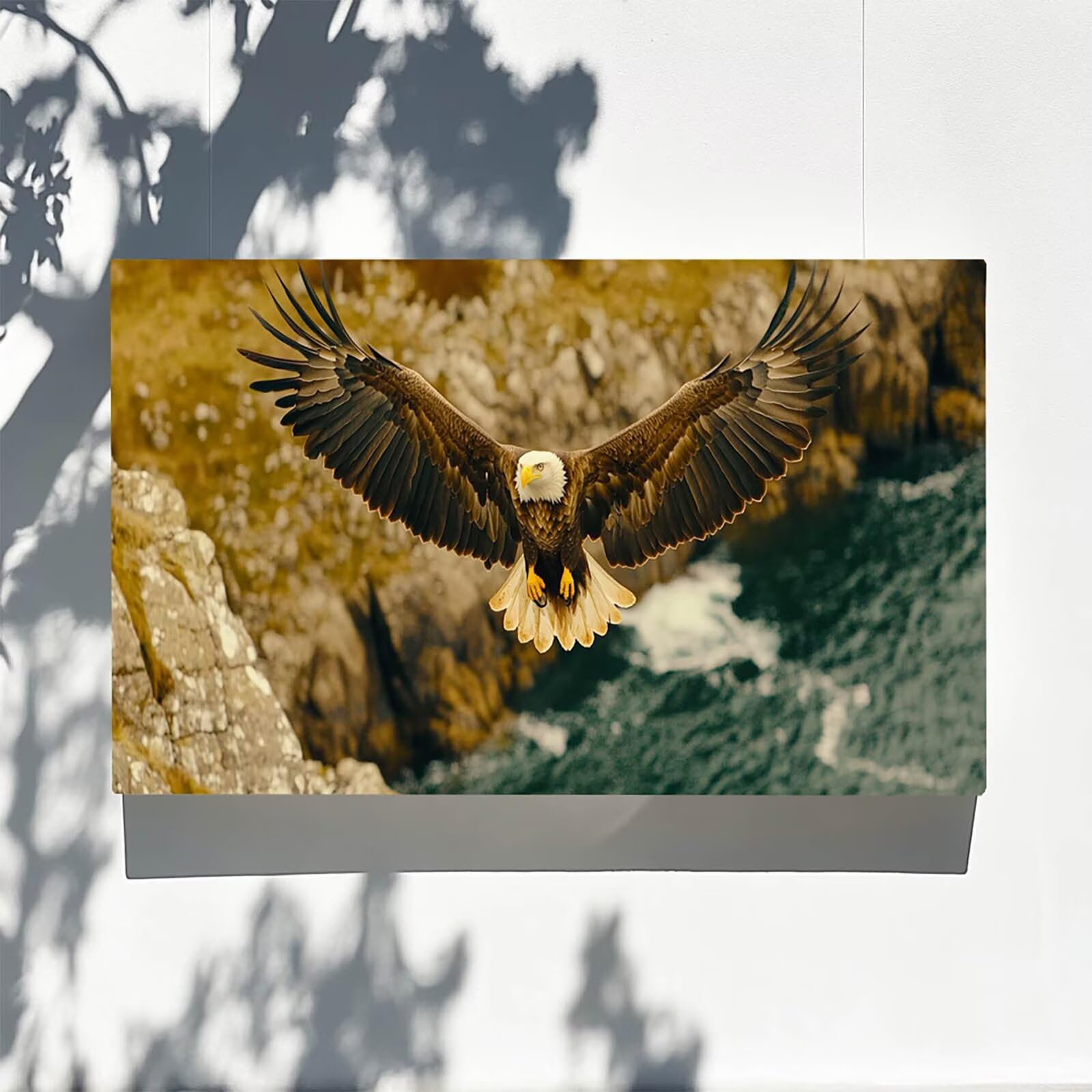 DIY Malen nach Zahlen Erwachsene Habicht Malen nach Zahlen ab 7 jahre Mädchen Tier Kreativ set für Erwachsene mit Leinwand Acrylfarben set und Pinsel, Bastelset zum Bemalen für Wanddeko 80X160cm 7-G-S