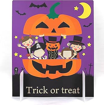 Amazon.co.jp: 【受注生産】ハロウィン顔出しパネル/顔出しパネル/顔