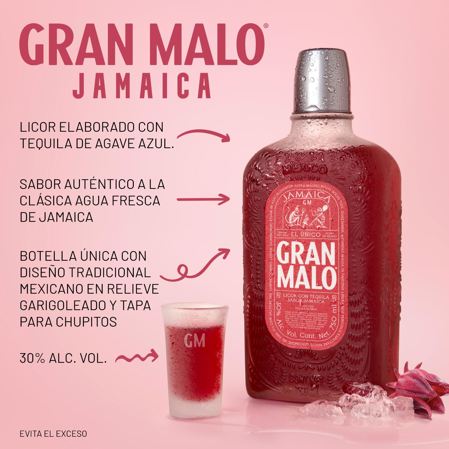 Gran Malo Jamaica Licor con Tequila 750ml : Amazon.com.mx