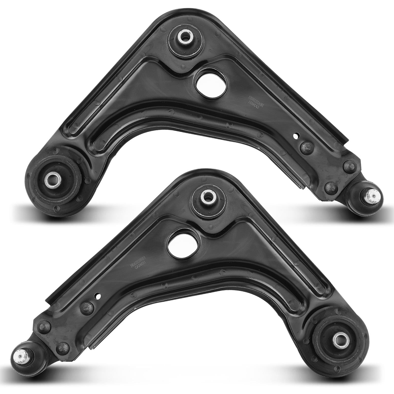 Frankberg 2 brazos de control para suspensión de ruedas eje delantero | eje delantero, izquierda, bien, 1063985; Compatible con: KA RB