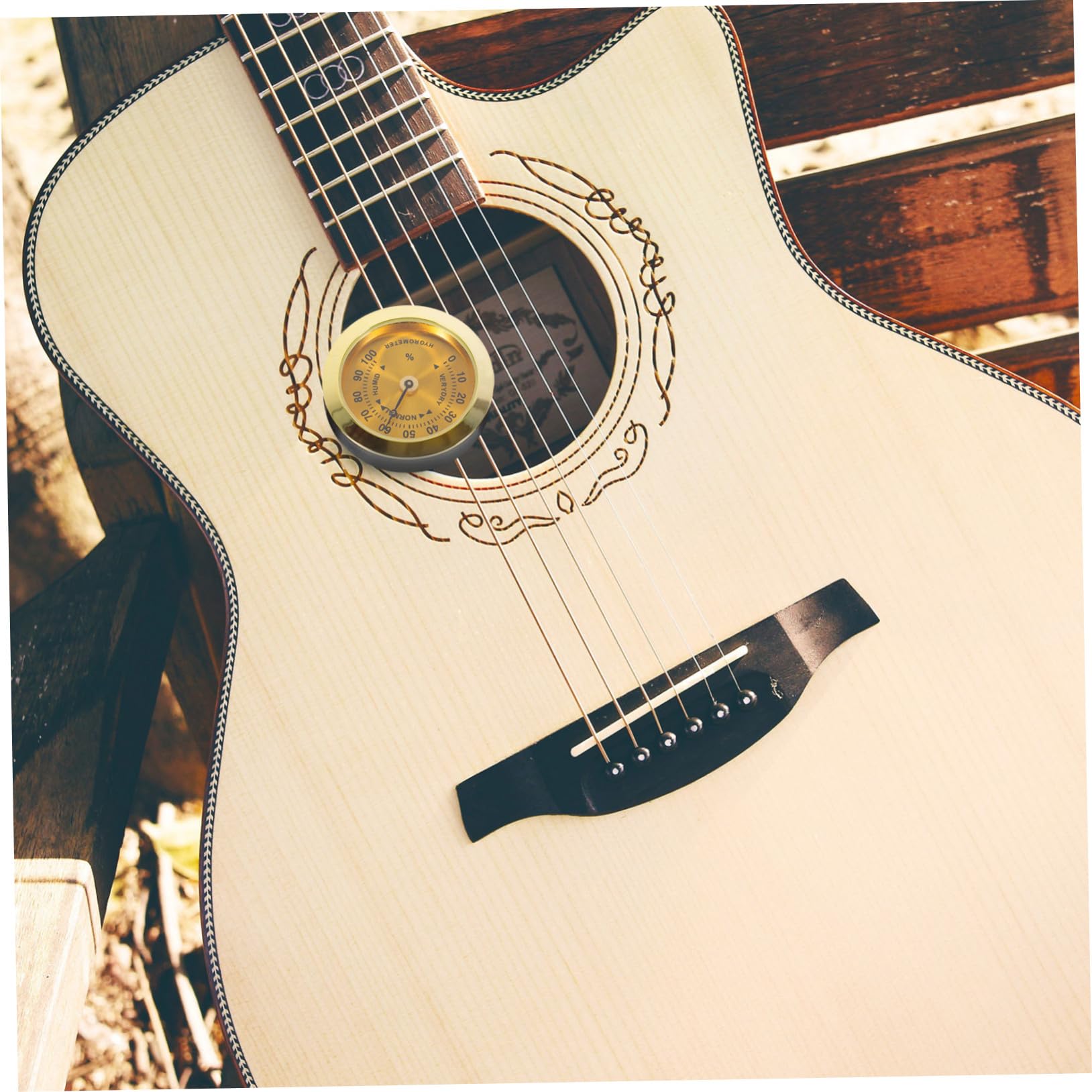 3 Pezzi Di Controllo Automatico Dell'umidità Copertura Del Foro Del Suono Della Chitarra Umidificatore Materiali Sicuri