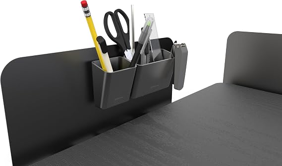 Dezctop Black DivMag Container