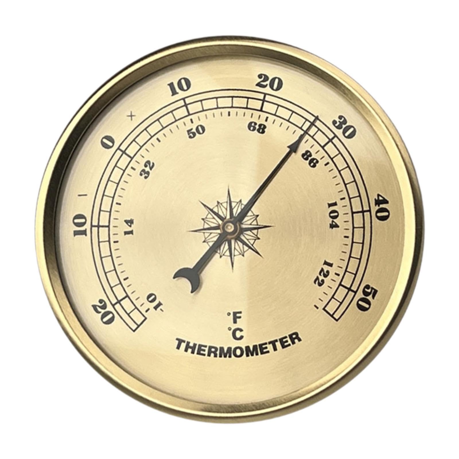 MERISHOPP™ Indoor Outdoor Thermometer Lightweight Decorative for Garage Greenhouse Home-picture-19