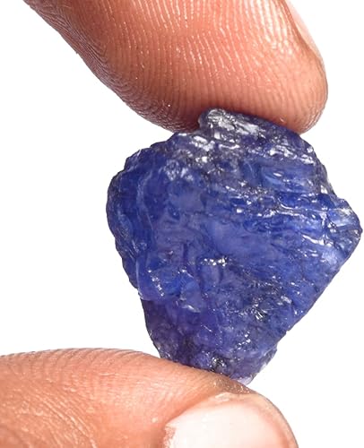 Miniatura 3 de GEMHUB Natural Blue Sapphire Rough Gemstones 9-300 Carats Raw Crystals and Healing Stones Loose Gemstone Necklace For Women And Men