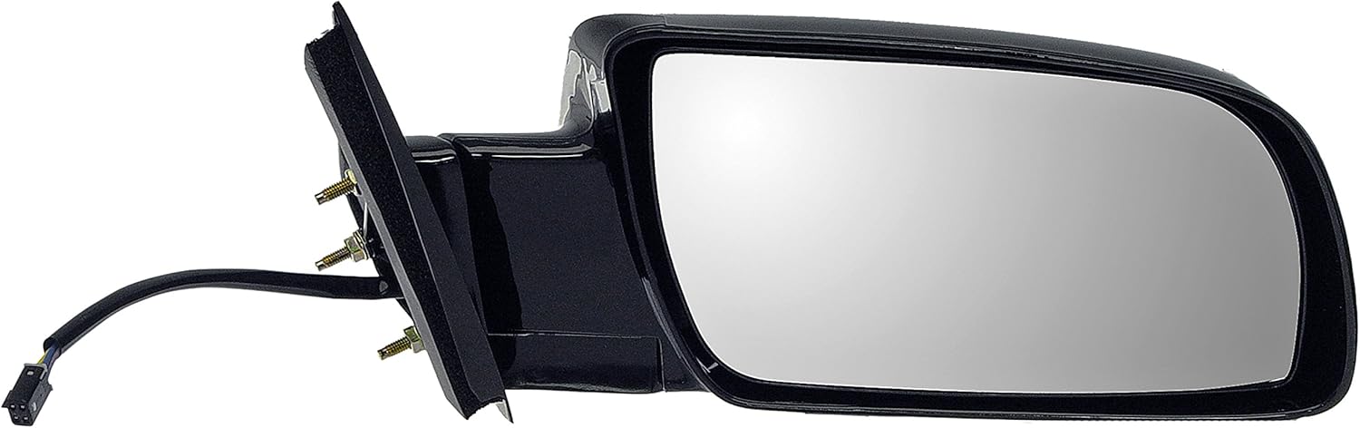 Dorman 955-192 Passenger Side Power Door Mirror - Folding Compatible with Select Chevrolet / GMC Models, Black