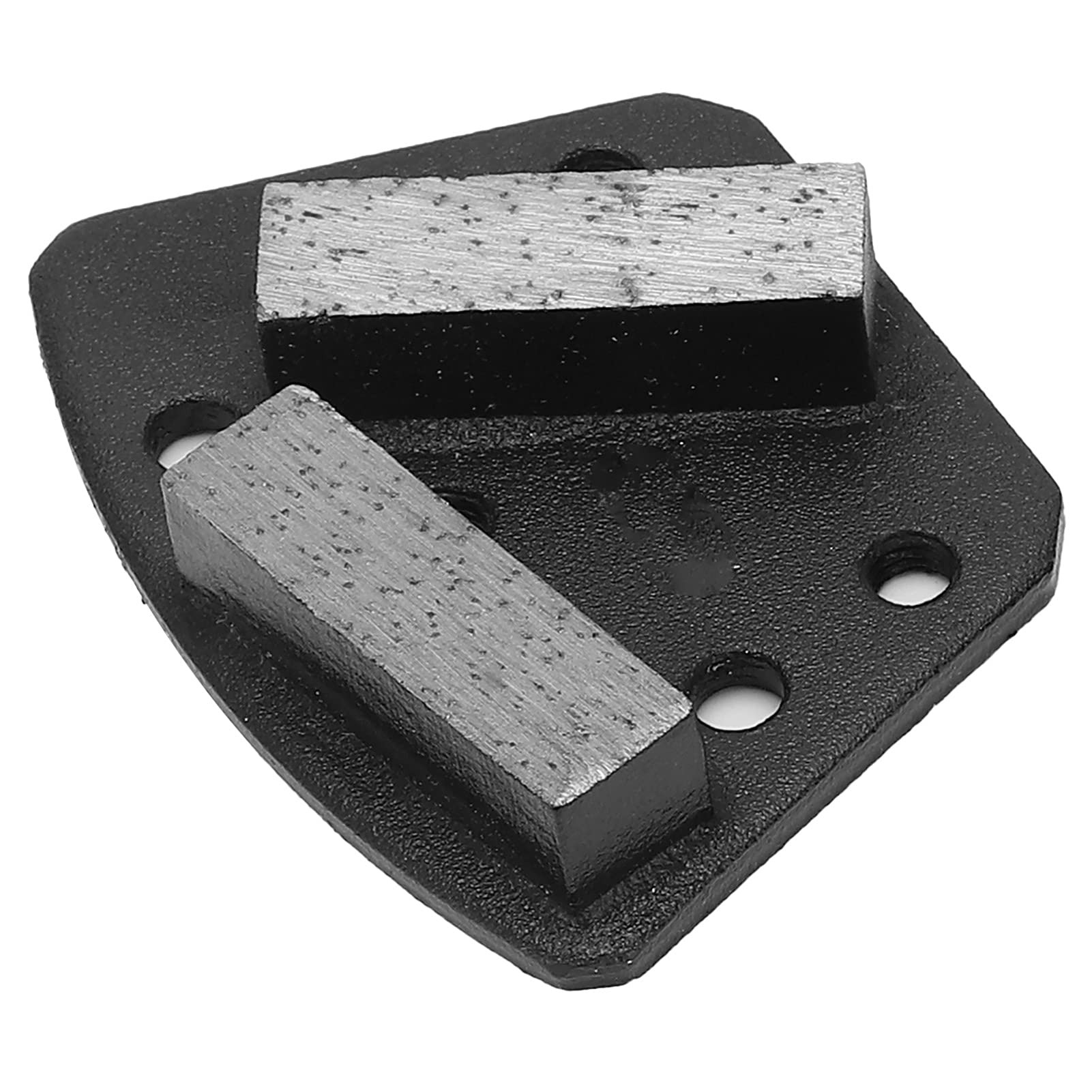 Diamentowe tarcze szlifierskie, Diamentowe nakładki do szlifowania Trapezowe, 6-otworowe, proste zęby, czarne, ziarno 16, 3 sztuki