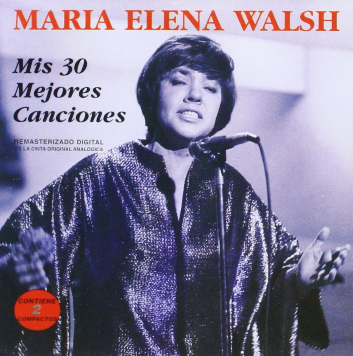 Mis 30 Mejores Canciones [Audio CD] WALSH,MARIA ELENA