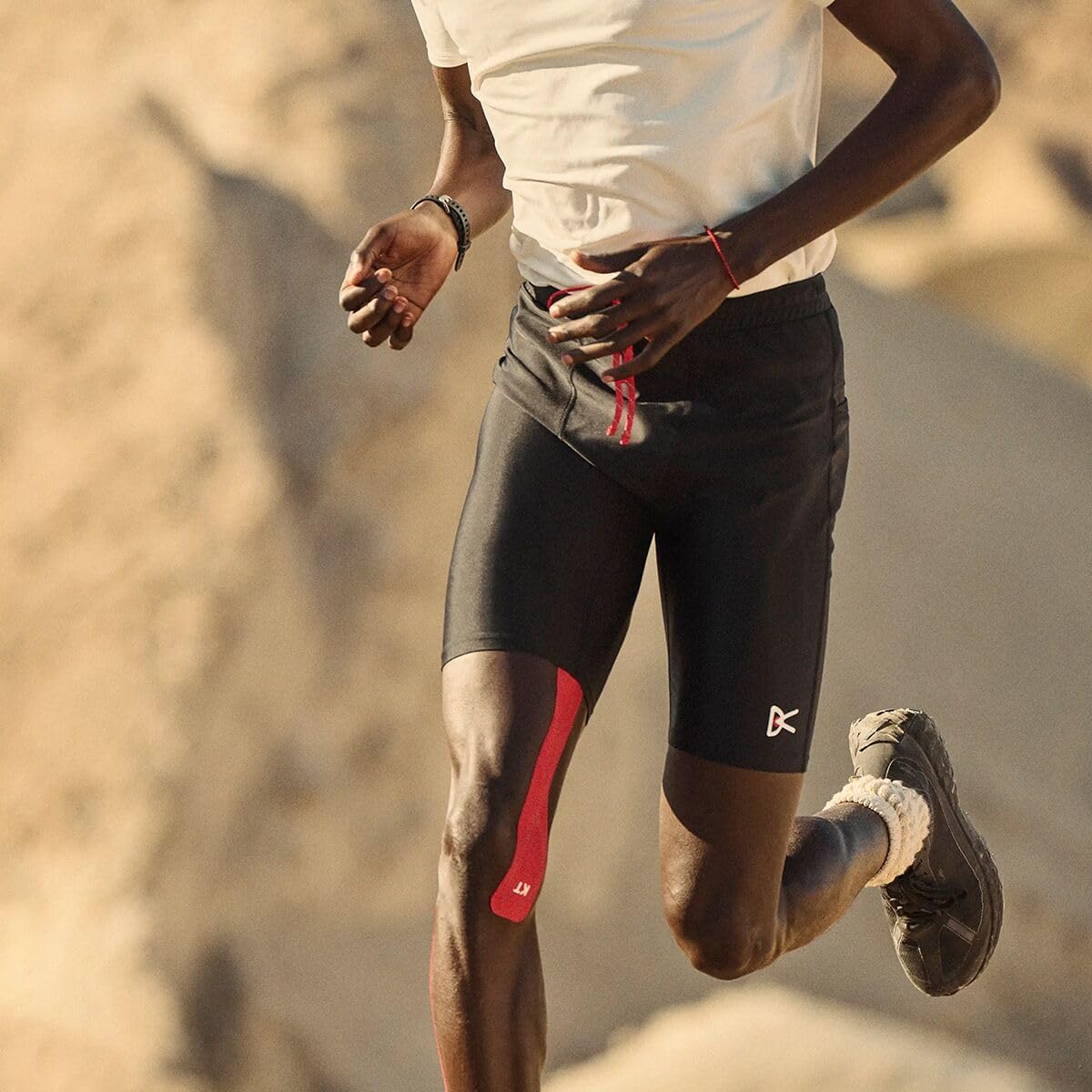 DV + Maurten Men's Elite Fuel Half Tights, Black