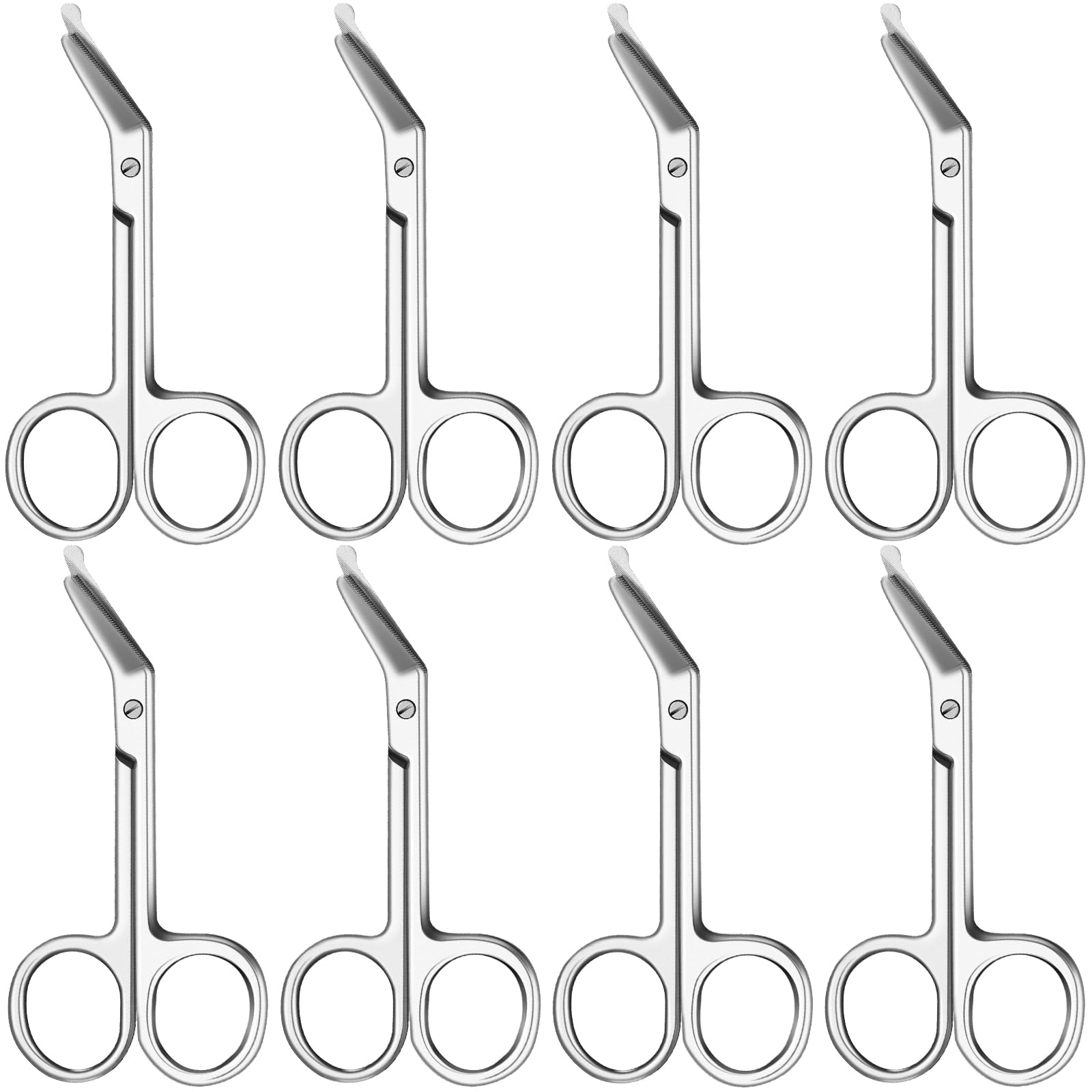 2 Pieces Ostomy Scissors Bandage Scissors Nursing Scissors Stainless Steel Scissors for Doctors, Nurses, Veterinary Home Nursing, 4.3 x 2.1 Inch, Curved (Rainbow) — Amazon image 9