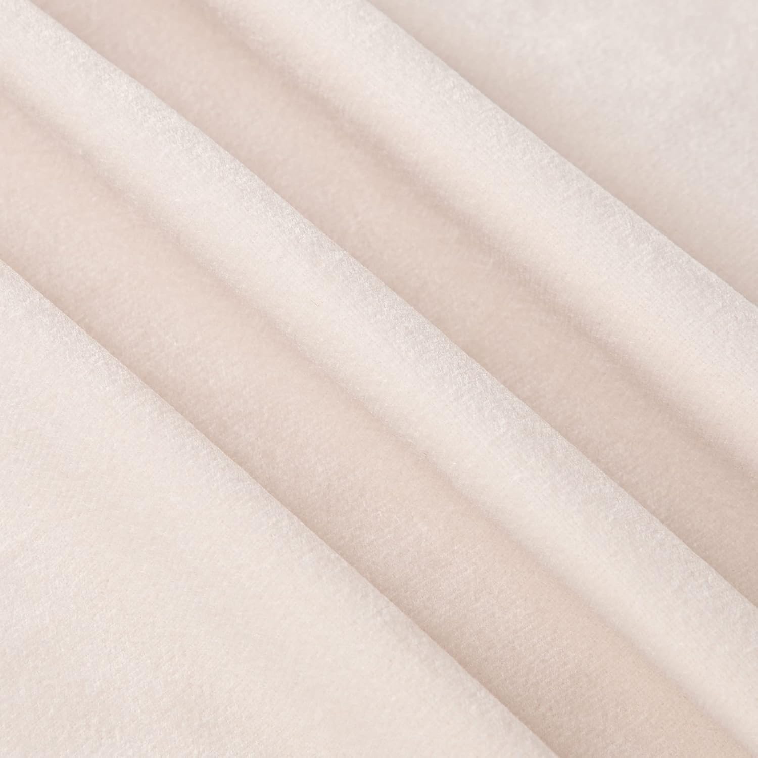 MADIZZ Set of 2 Super Soft Velvet Decorative Throw Pillow Covers 12x20 inch Beige Rectangular with Fringe Luxury Style Cushion Case Pillow Shell for Sofa Bedroom image 4