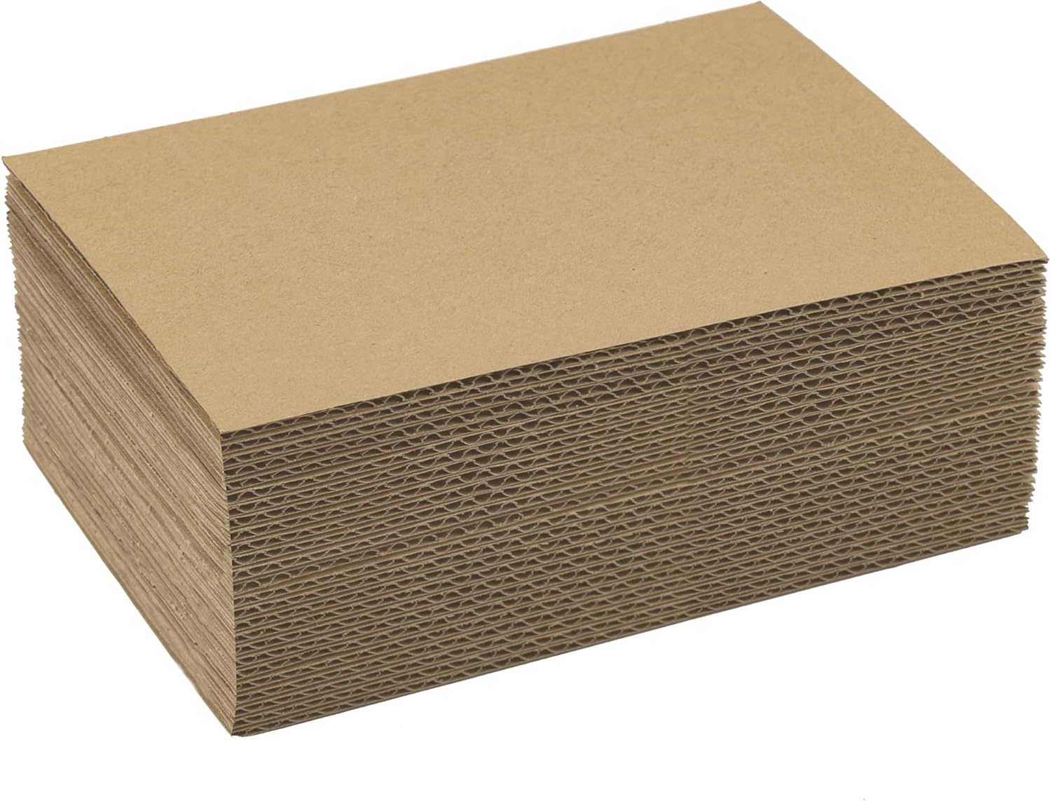 Mat Board Center, 25 pack 6x9 Brown Cardboard sheet, 1/8