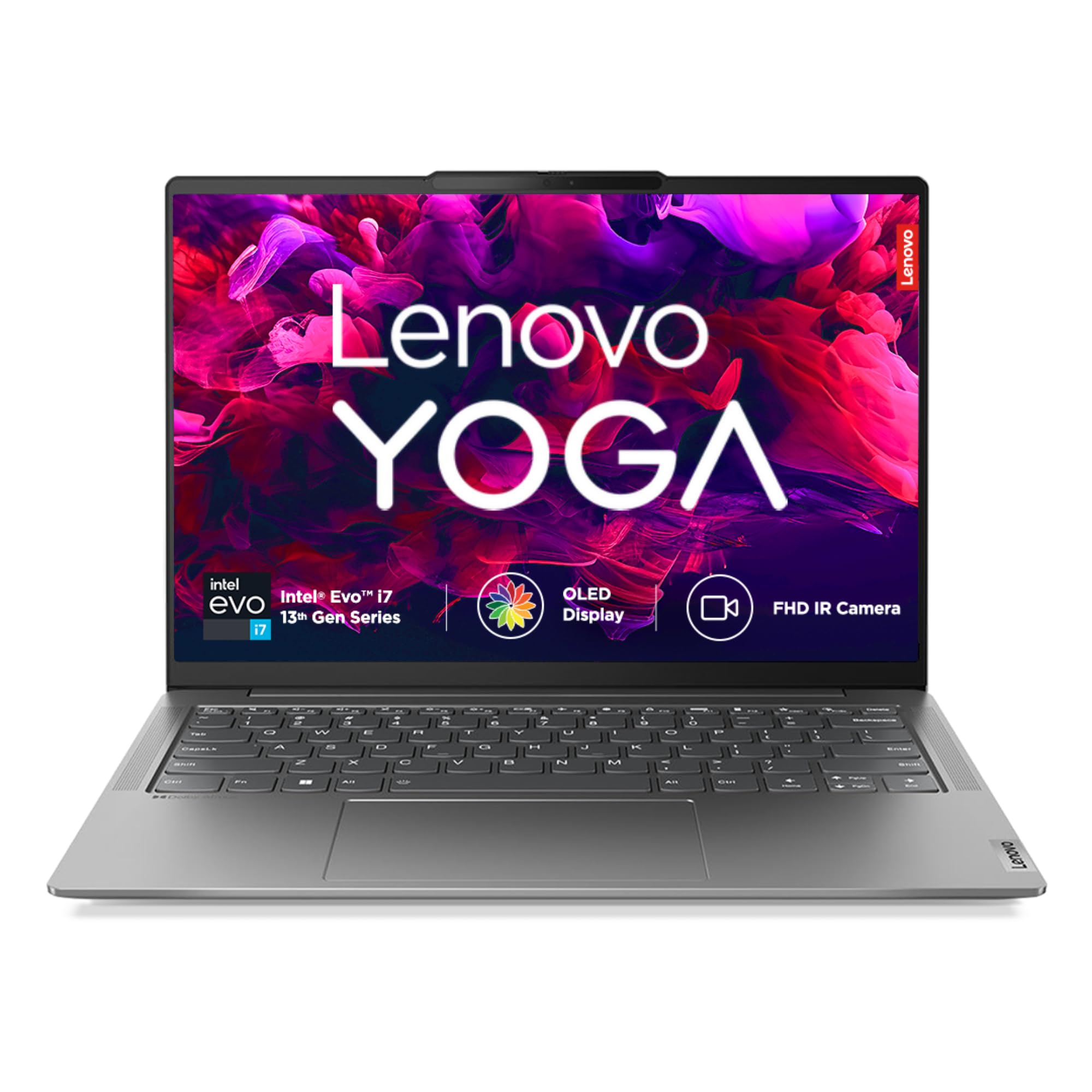Lenovo Yoga Slim 6 Intel Evo Core i7 13700H 14"(35.5cm) WUXGA OLED 400Nit Laptop (16GB/512GB SSD/Win 11/Office 2021/Backlit KB/1Yr Warranty/Alexa/3 Mo...