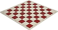 Vista 4 de Tablero de ajedrez de torneo de silicona reglamentaria - Cuadrados de 2.25" por la Federación de Ajedrez de los Estados