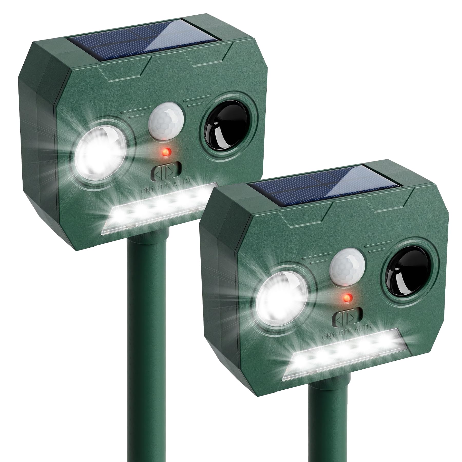 Peepst Solar Animal Repeller Green