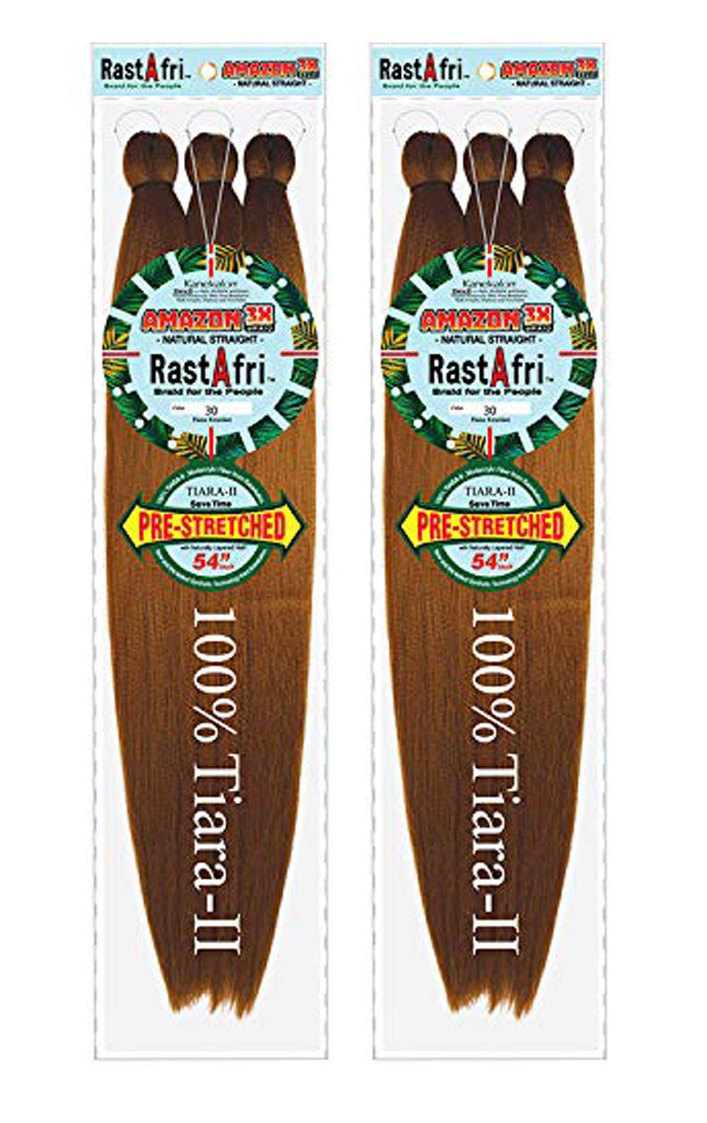 RastAfri Amazon 3X Braid 54" Pre-stretched [2 PACK] (30)