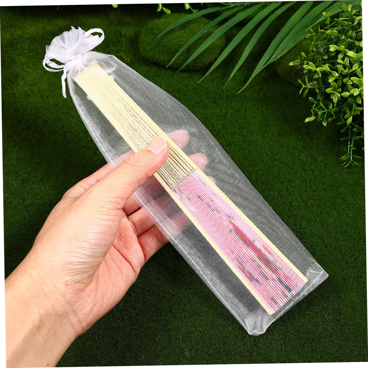 ULTECHNOVO 400pièces Organza Pochettes à Cordon Pour Bijoux Bonbons Fêtes Et Mariages Maille Pratiques Et Respirants Pour Stockage