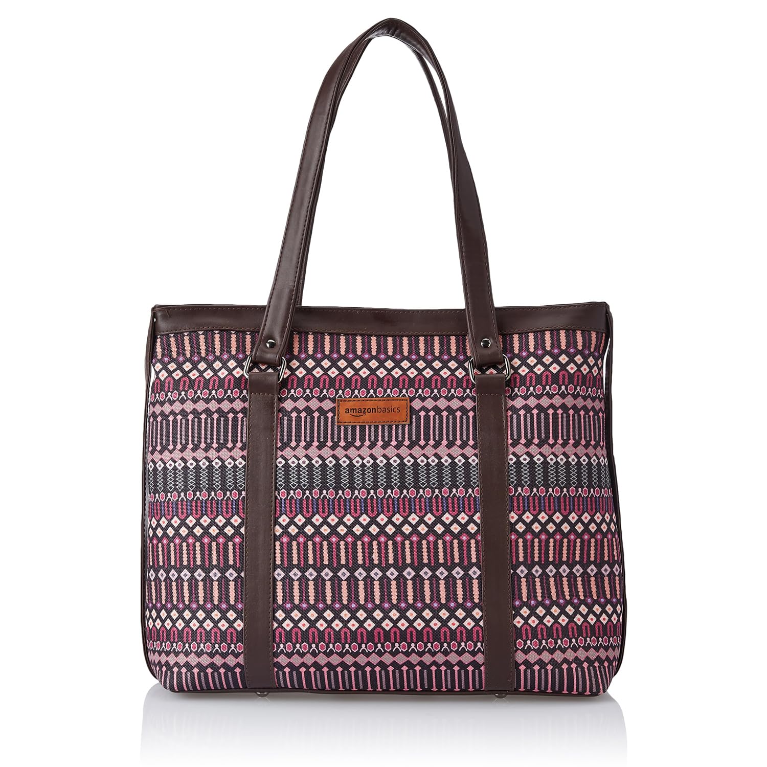 Amazon Basics Women's Office Bag for 15.6 inch Laptop, MacBook - Multicolour-image-33