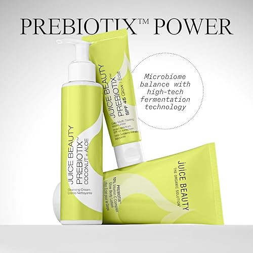 Miniatura 6 de Juice Beauty PREBIOTIX SPF 45 Glow, hidratante diario multitarea  1.7 fl oz  Brilla, protege y difumina  Vegano, libre de crueldad