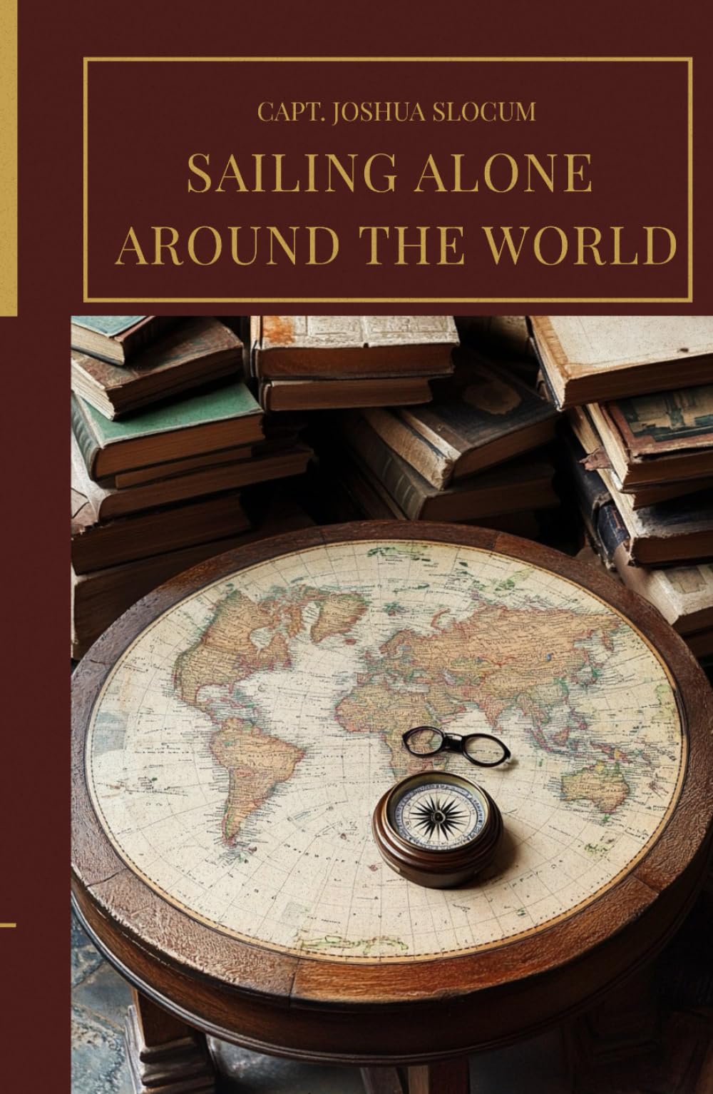 Sailing Alone Around the World: An Original Sailing Memoir Classic, Illustrated