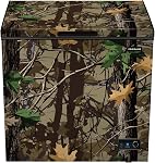 Frigidaire Chest Deep Freezer, 7 Cu. Ft. Capacity, CAMO Design-Adjustable Thermostat-Removable Vinyl Coated Wire Basket-Easy Defrost Drain- Garage Ready