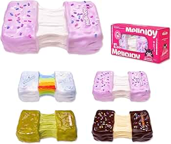 Amazon | Mellojoy - 伸びるチーズ スクイーズトイ ブラインドボックス