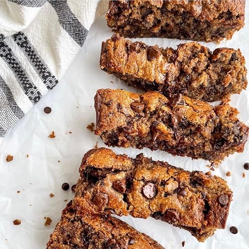 Miniatura 6 de GoNanas Mezcla de pan de plátano con chispas de chocolate, vegano, sin gluten, bocadillos saludables y saludables. Mezcla de pan de plátano o