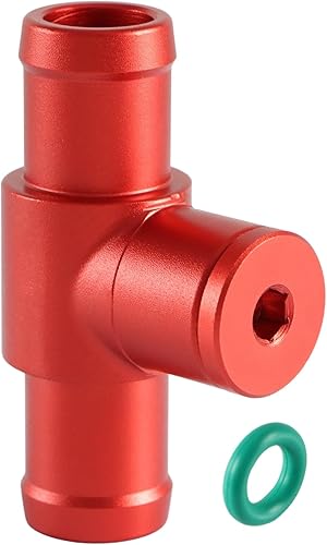 FUSCH Conector de manguera de calentador de aluminio mejorado compatible con Ni-ssan 350Z 2003-2008 Infiniti Q45 2003-2007 G35 2003-2010 M35 M45 M56