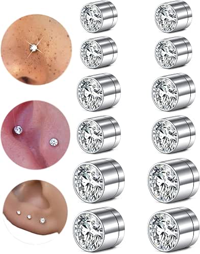 MODRSA Fake Nose Stud Fake Nose Ring Stud Fake Nose