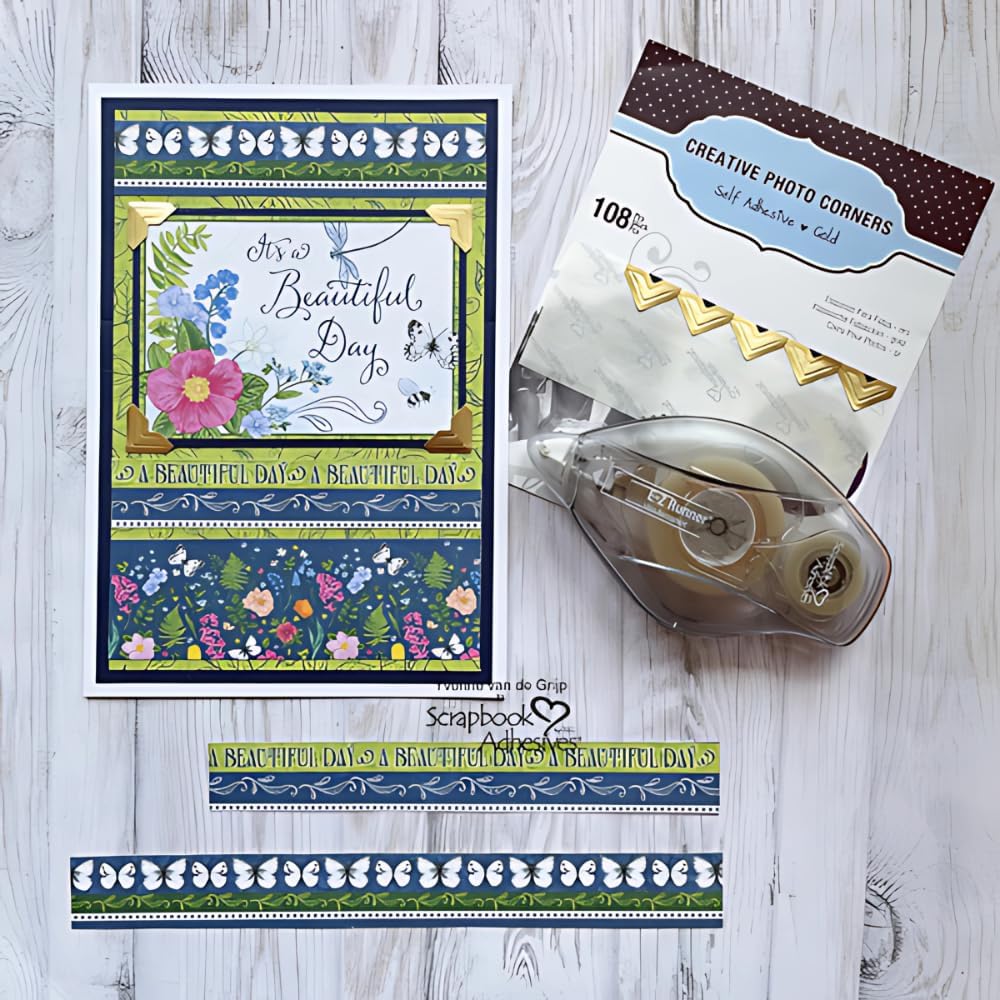 Scrapbook Adhesives by 3L EZ Runner Grand Ultra Strong Dispenser 140ft & EZ Runner Ultra Strong Adhesive Refill-Tape Dispenser & Double Sided Tape-Scrapbook, Photo Album, Bulletin Board, Ebook