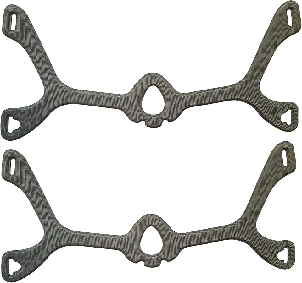 2 peças Cpap máscara de nariz Wisp armação de tecido compatível com máscara nasal Wisp - moldura de tecido para Philips Respironics Wisp, moldura para tecido wisp cpap