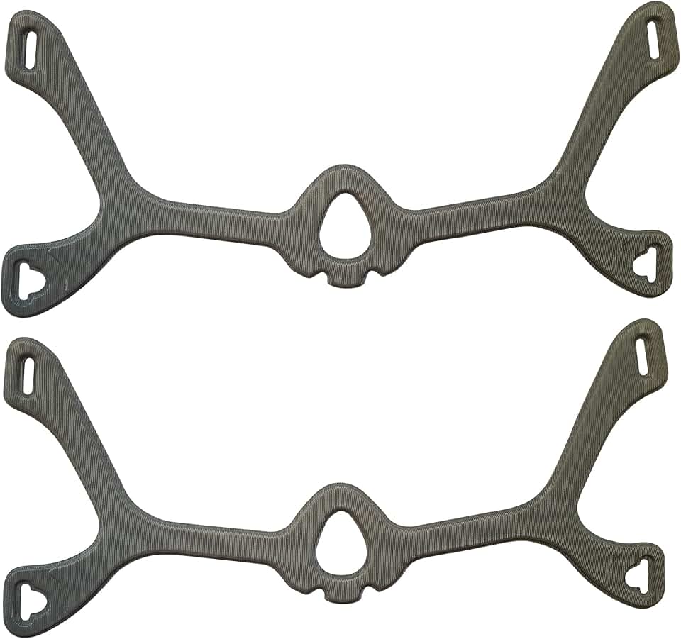 2 peças Cpap máscara de nariz Wisp armação de tecido compatível com máscara nasal Wisp - moldura de tecido para Philips Respironics Wisp, moldura para tecido wisp cpap