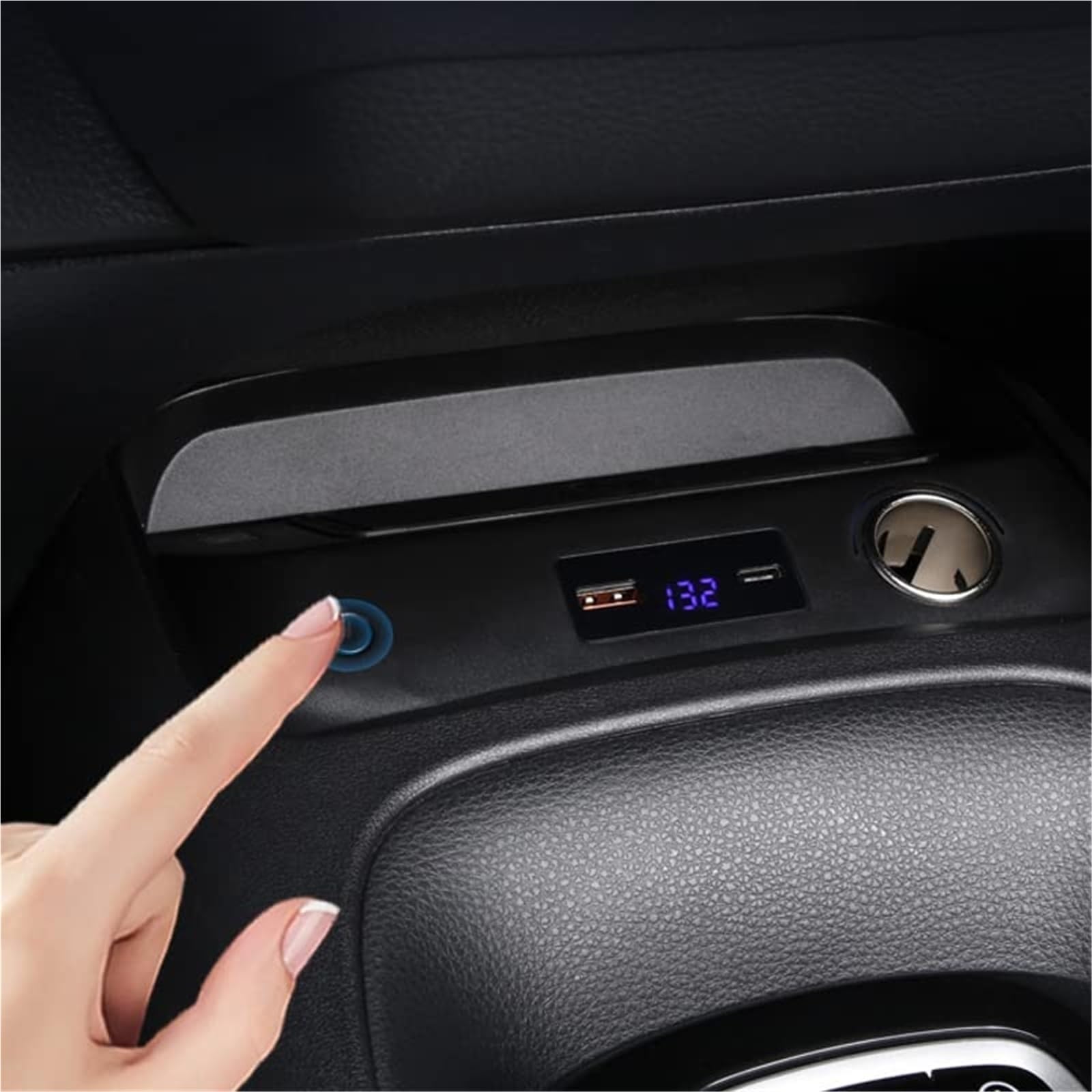 15W Ładowarka bezprzewodowa QI do telefonu samochodowego, do Toyoty, Corolli, Levin 2019-2022 Akcesoria wewnętrzne Panel ładowania bezprzewodowego telefonu Bezprzewodowa ładowarka samochodowa