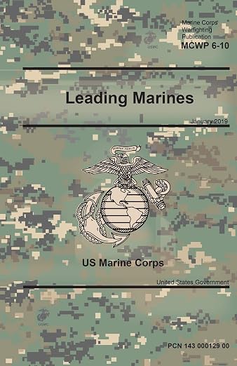Book cover for Marine Corps Doctrinal Publication (MCDP 6-10) Leading Marines