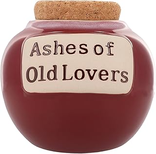 Funny Gifts, Ashes of Old Lovers Piggy Bank, Candy Jar, Money Bank with Cork Lid, Fun Gifts for Men and Women