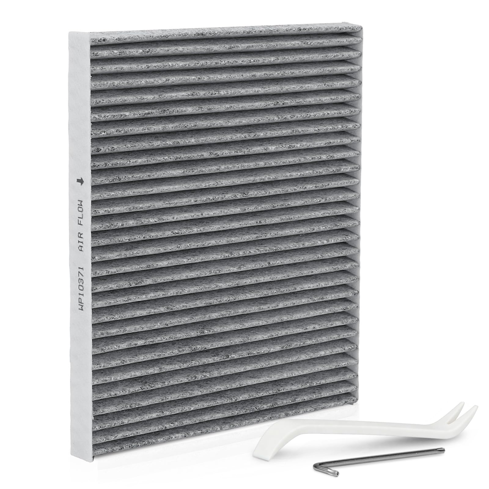 Cabin Air Filter with Activated Carbon Compatible with Wrangler 2018-2023 - 2.0L 3.6L 6.4L ，Jeep Gladiator 2020-2022- Replace# 68301863AA 68565698AA