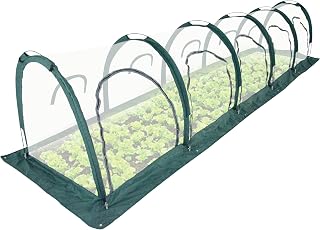 Top 5 Best Small Backyard Greenhouse Plastic Tunnel Kit 3 Portable Portable PE Tunnel Greenhouse