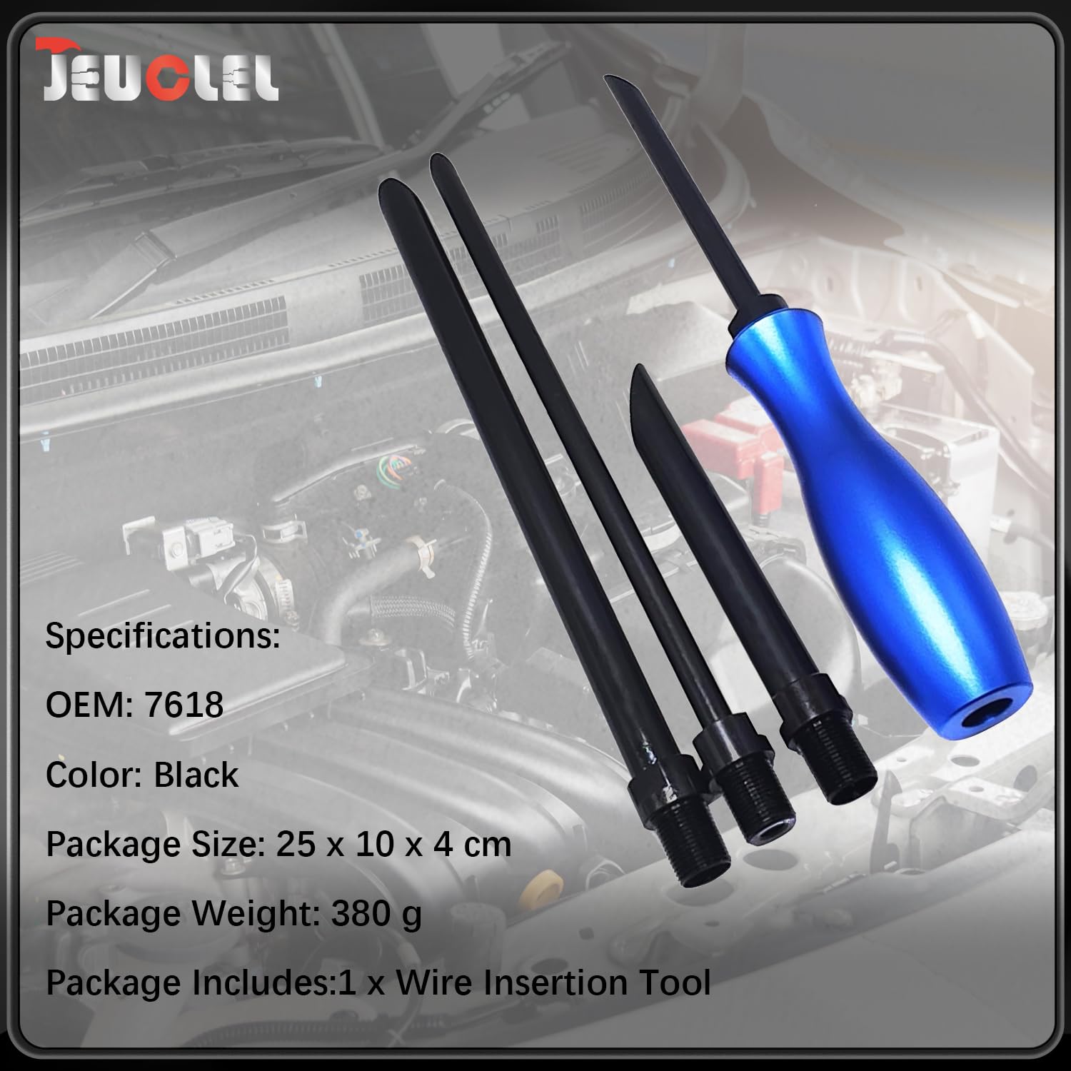 Lot de 5 Outils d'insertion de Fils, perçage, Filetage de Fil de Plomb, Gadget de démontage de réparation Automatique, Outils Laser, Outil spécial de Faisceau de Fils, OEM : 7618