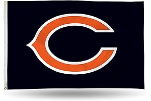 Rico Industries Chicago Bears NFL Standard 3'x5' Banner Flag for Indoor or Outdoor Display