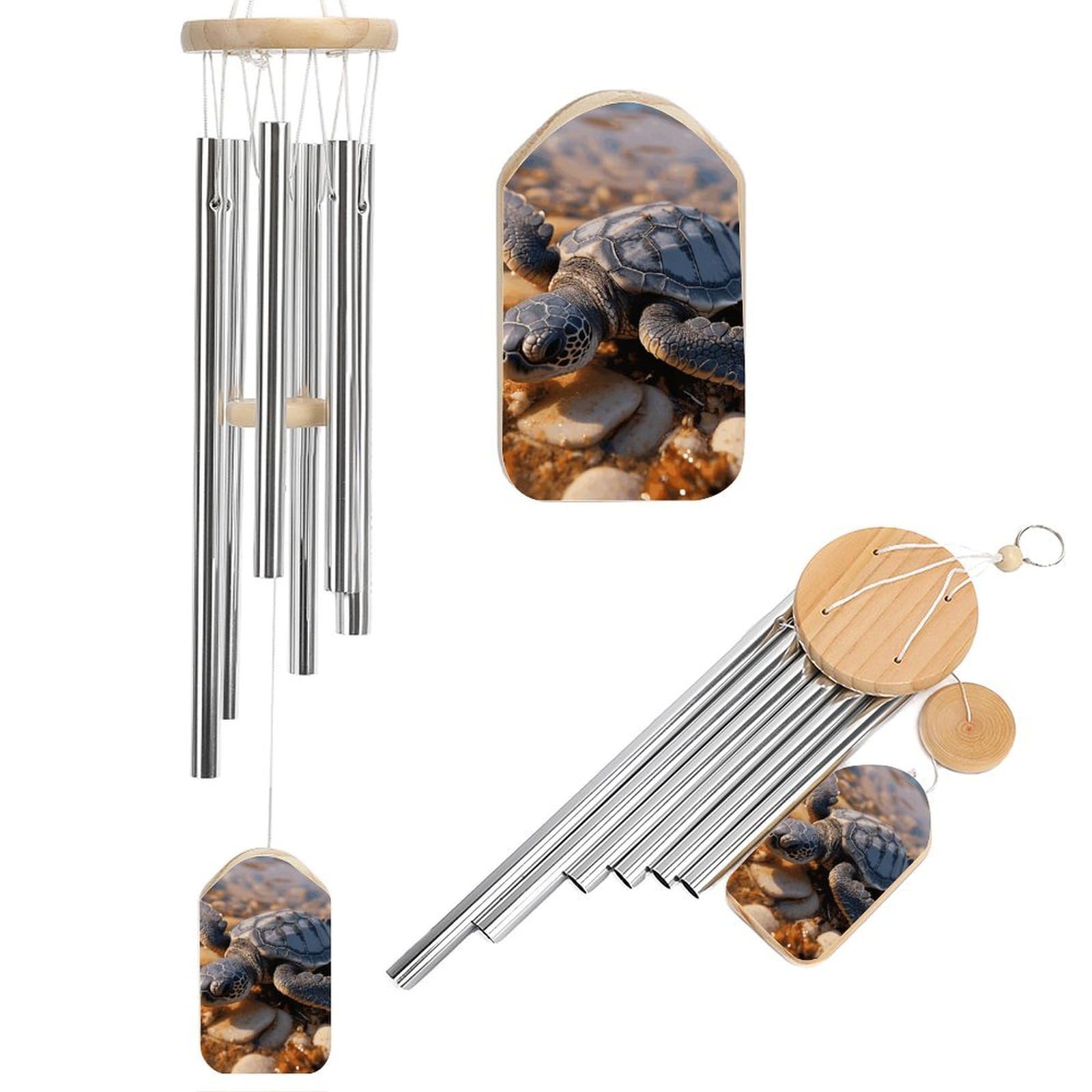 Carillon commémoratif tortue de mer un cadeau de condoléances touchant pour le deuil