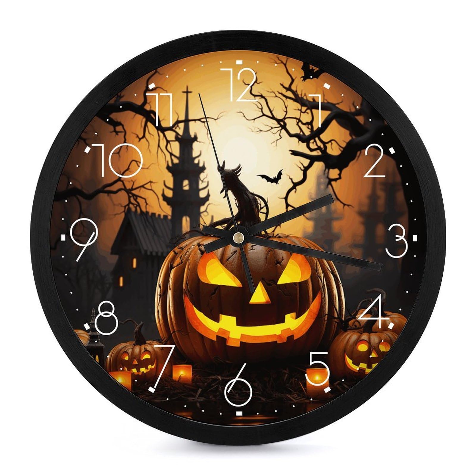 Horloge murale silencieuse sans tic-tac pour salon sans bruit