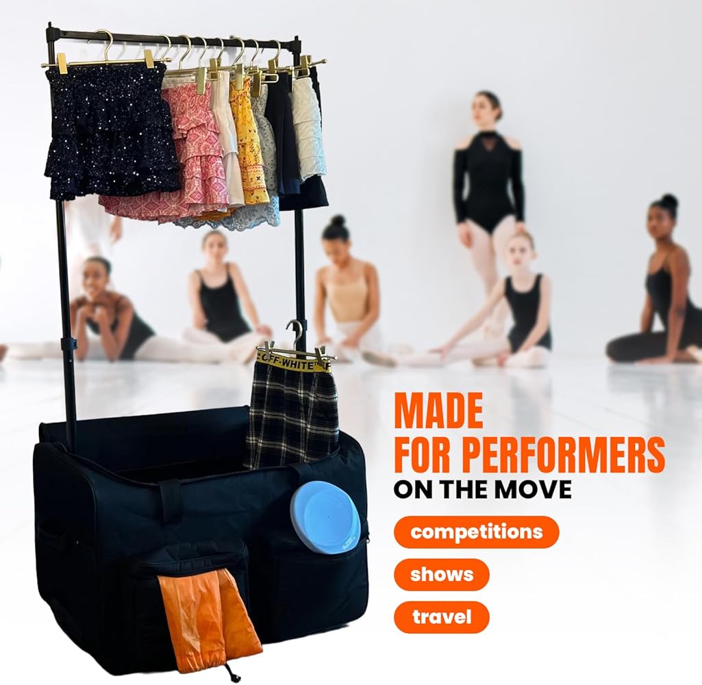 Amazon.co.jp: ダッフルダンスバッグ ガーメントラック付き