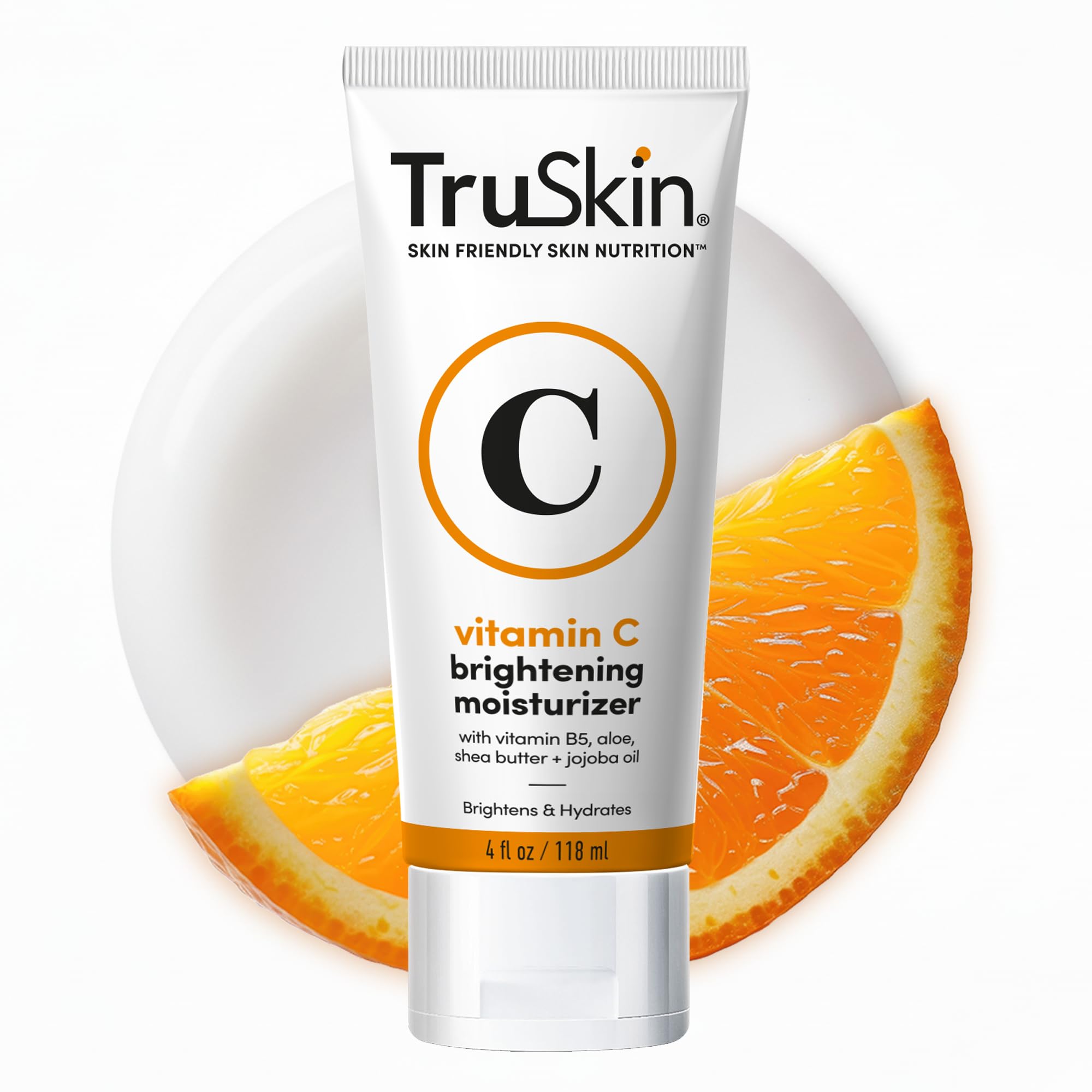 BEST Vitamin C Moisturizer Cream for Face - For Wrinkles, Age Spots, Skin Tone, Firming, and Dark Circles. 4 Fl. Oz