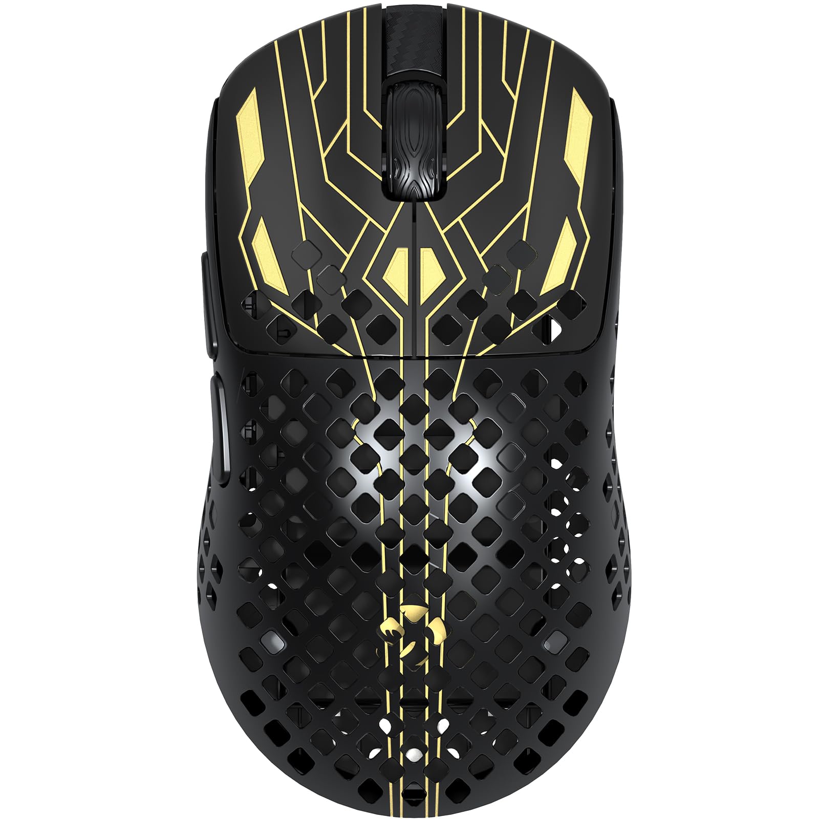 ATTACK SHARK MAMBASNAKE M2 Wireless Gaming Mouse,41g Ultra-Lightweight Carbon Fiber Mouse,40,000 DPI,PAW3395PRO Sensor,Wired/BT/2.4GHz Wireless Programmable Mice for Mac/PC Gamer(Black)-image-35