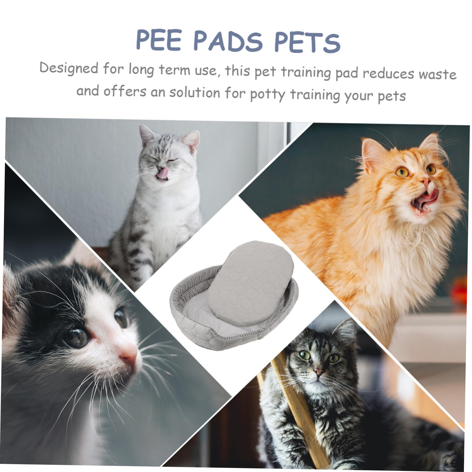 Empapador Reutilizable Antideslizante Redondo de Franela para Perros | Apto para Gatos, Lavable Uso Repetido, Formato Redondo, Adecuado para Entrenamiento y Control de Orina