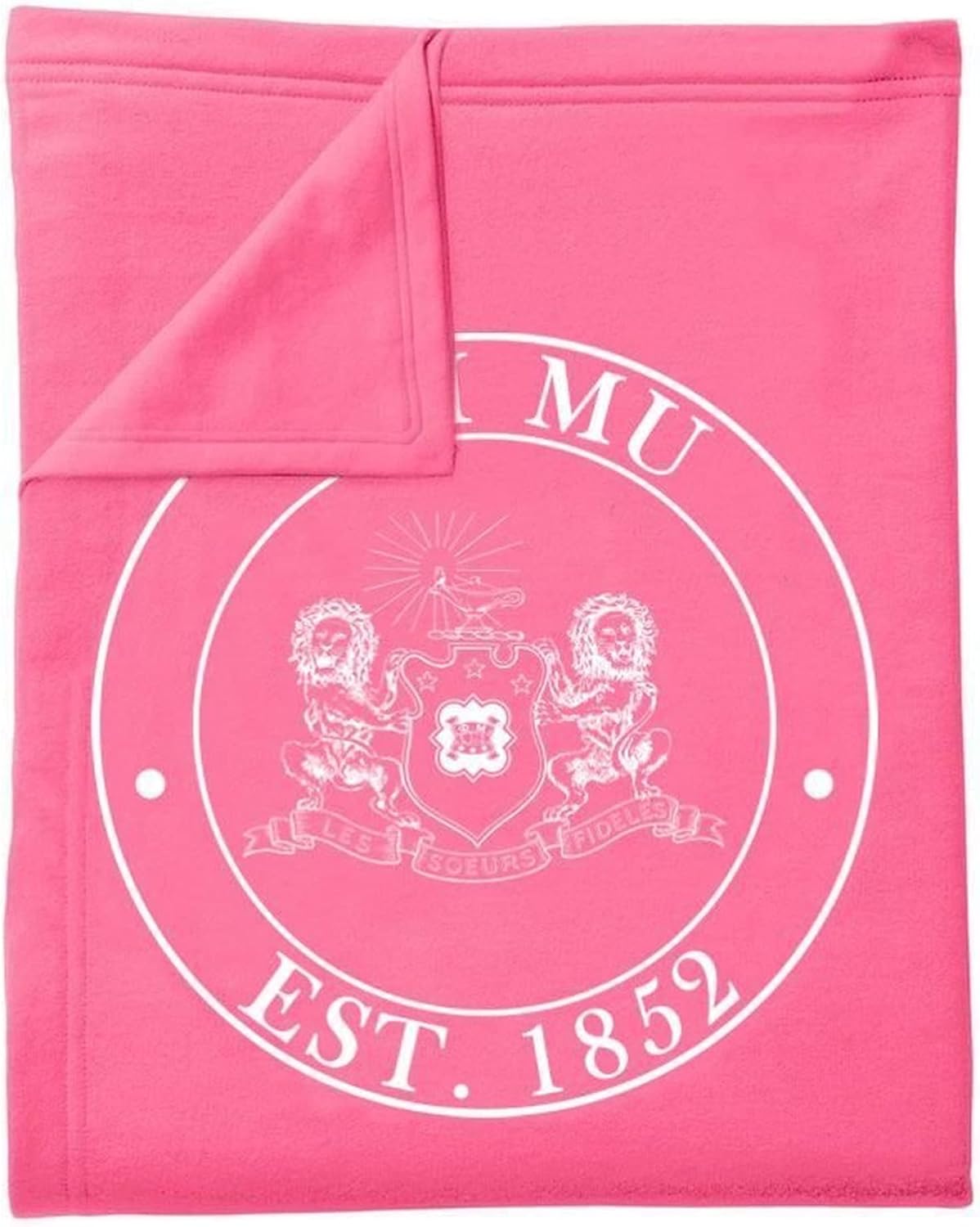 Greekgear Phi Mu Sweatshirt Blankets