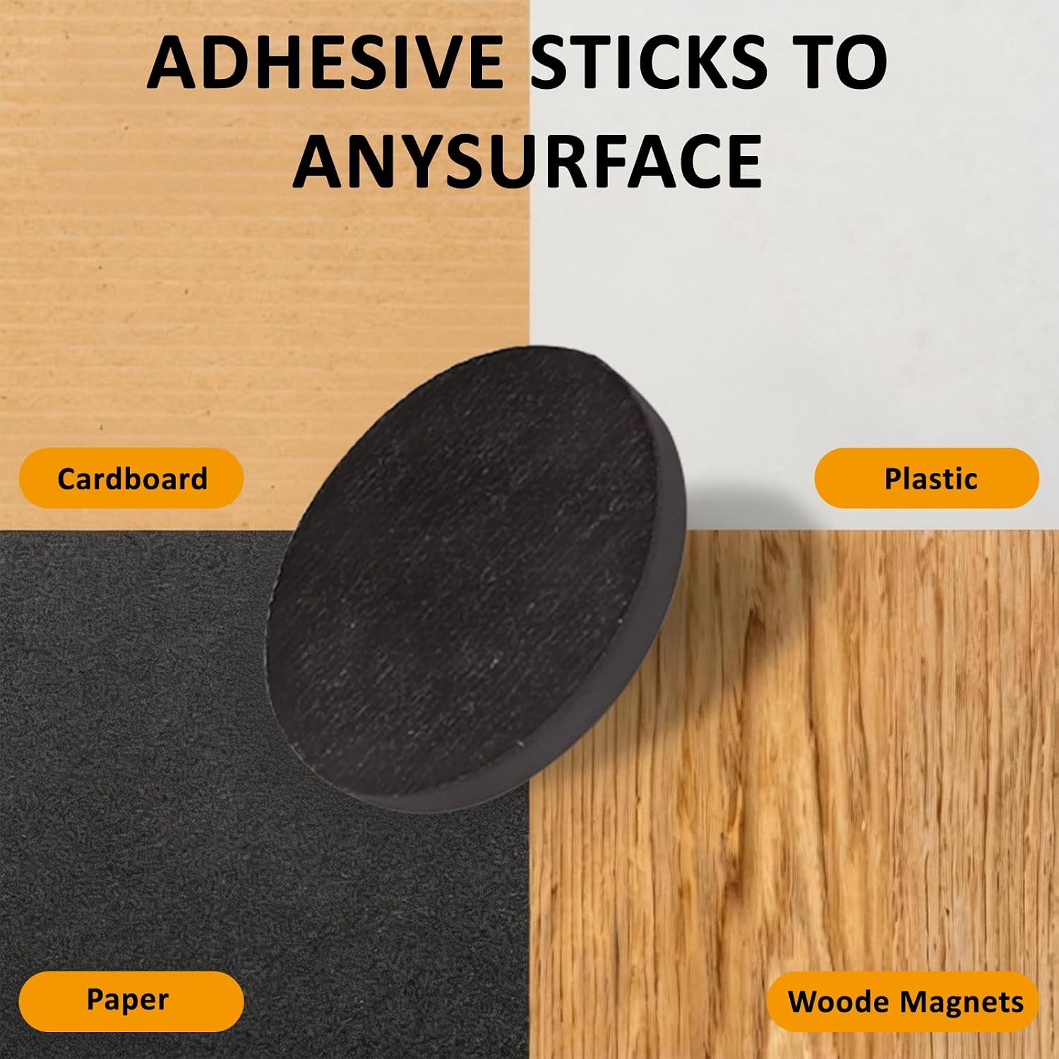 Magnetic Dots with Adhesive Backing 1″ x 0.08″, 120pcs